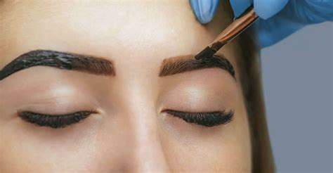 The eyebrows create the frame for your face, after all. . Eye brow tinting near me